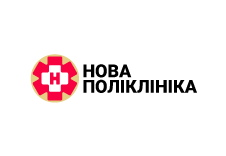 Логотип сети поликлиник «Нова поліклініка»